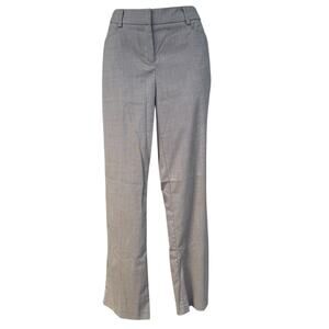 New York & Company Tan Plaid Wide Leg Pants